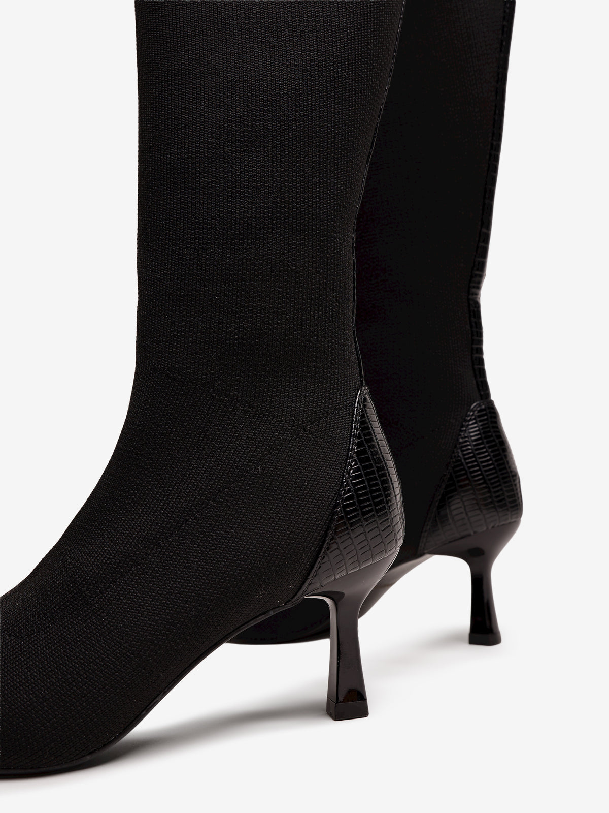 botas de tacón Mujer Botas negro 06
