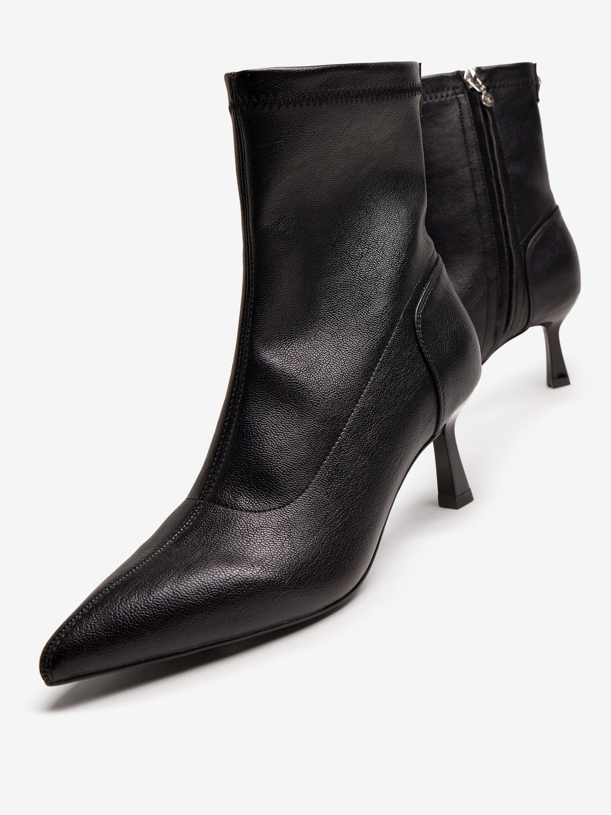 botines de tacón Mujer Botines de tacón negro 04