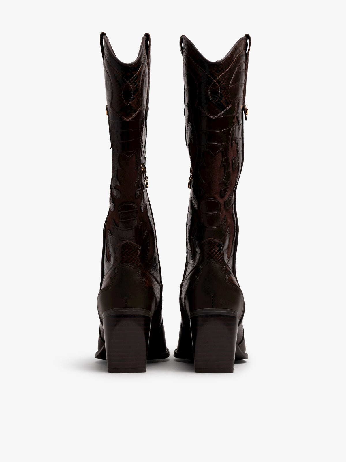 botas de tacón Mujer Botas marron 03