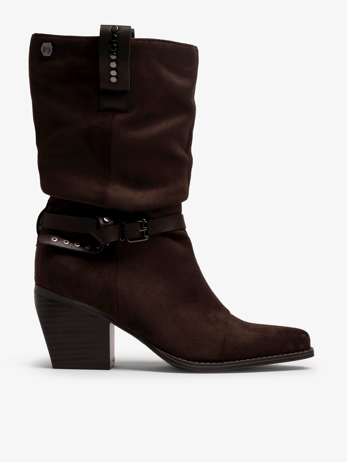 botas de tacón Mujer Botas marron 01