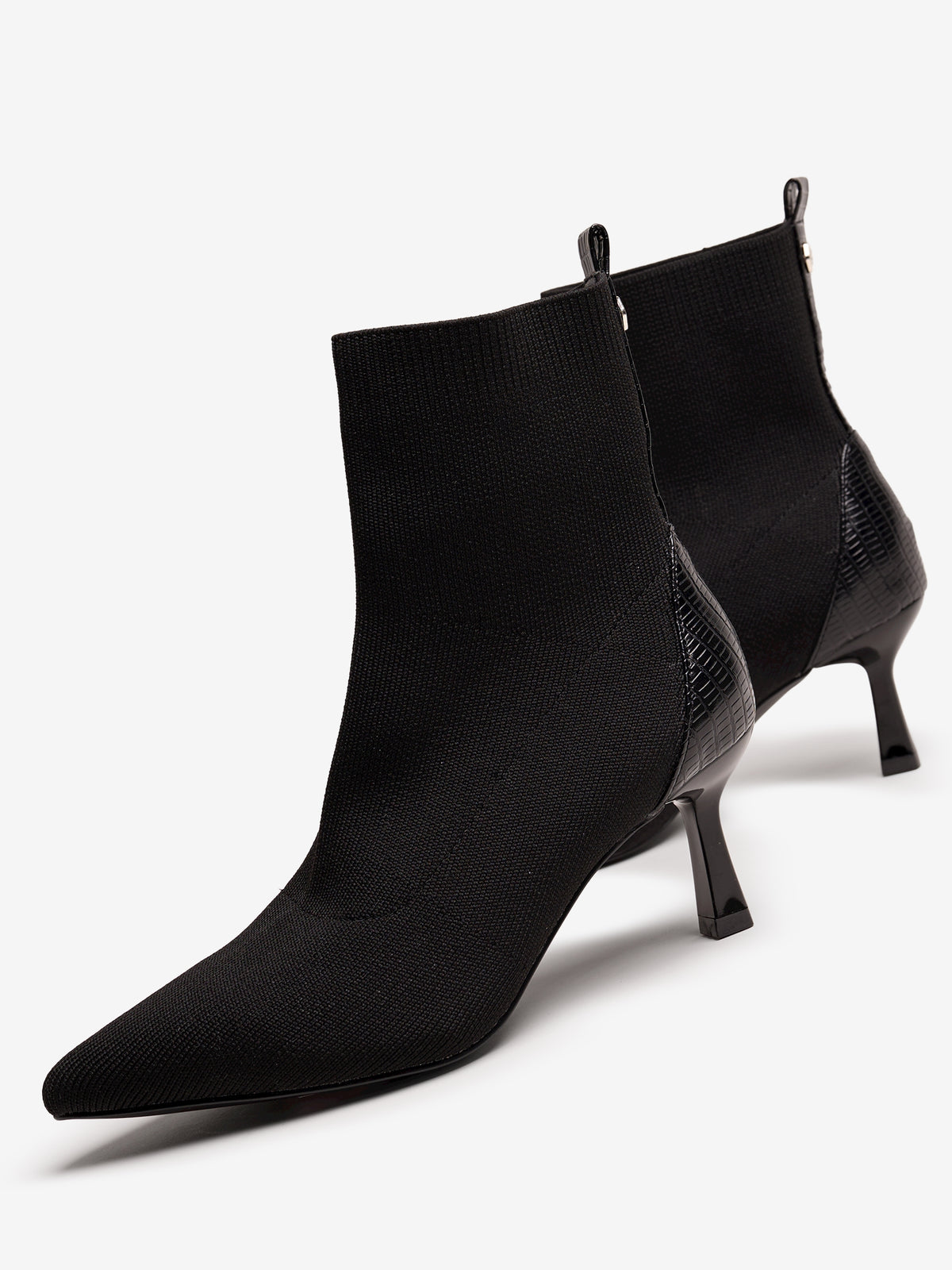 botines de tacón Mujer Botines de tacón negro 04