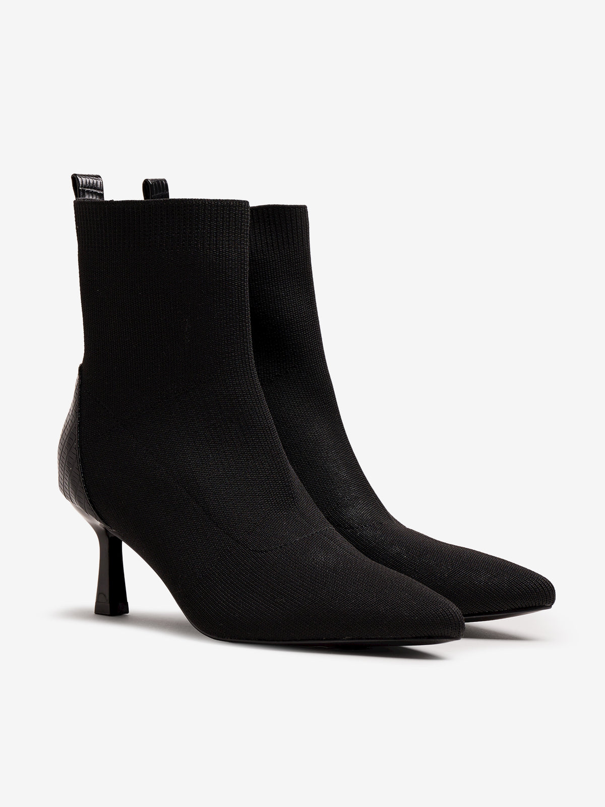 botines de tacón Mujer Botines de tacón negro 05