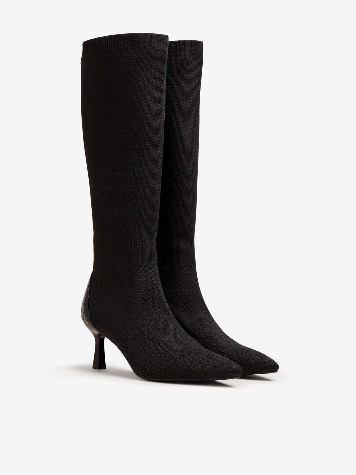 botas de tacón Mujer Botas negro 05