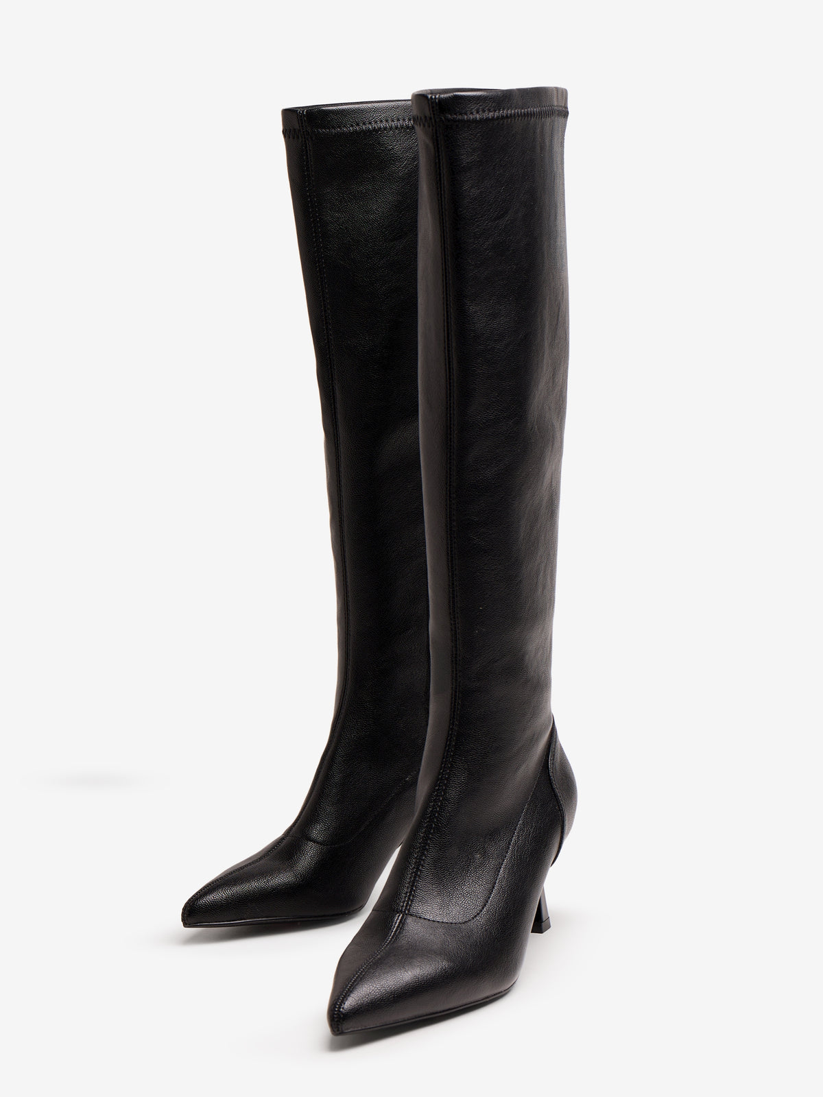 botas de tacón Mujer Botas negro 04