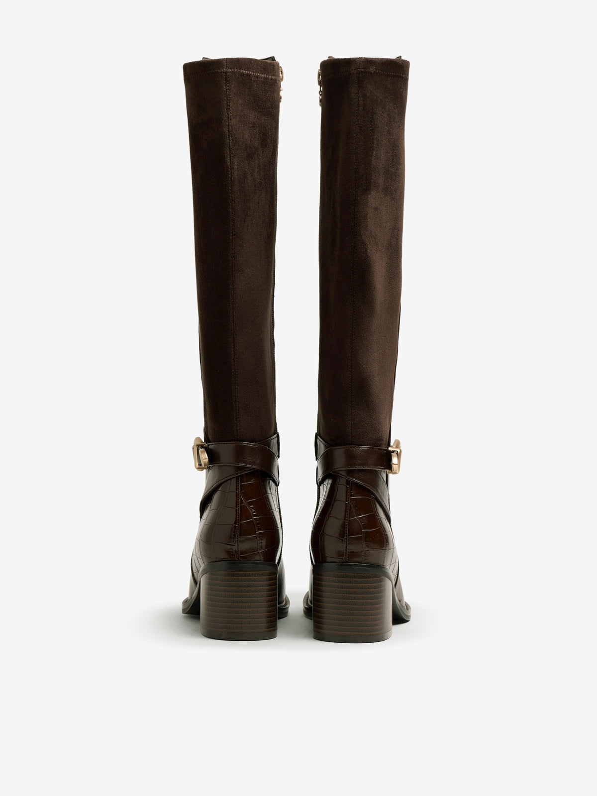 botines de tacón Mujer Botas para mujer marron 03