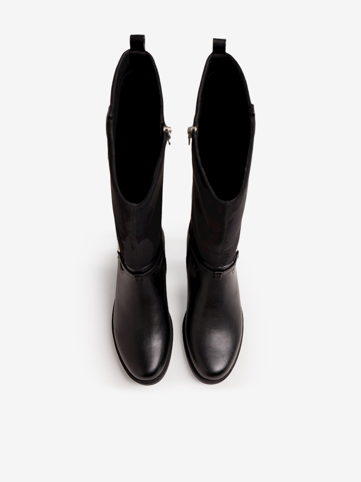 botas planas Mujer Botas negro 02