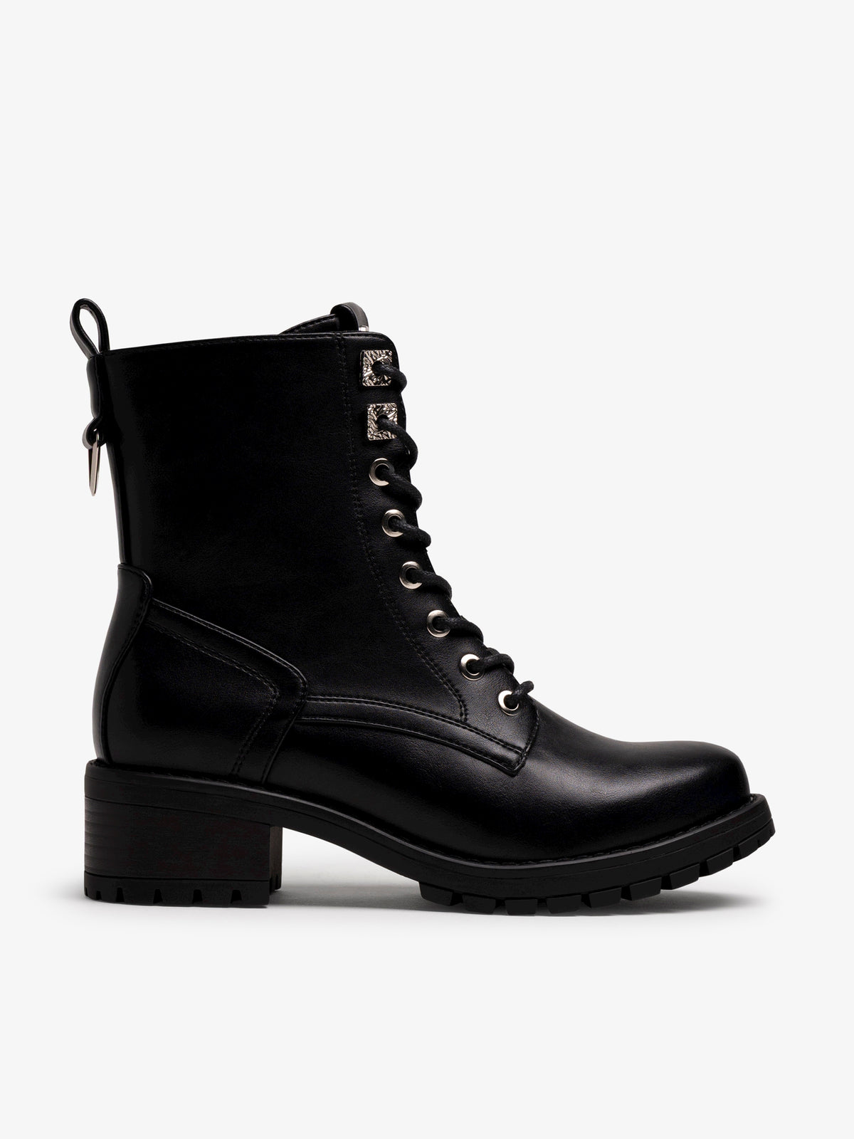 botines planos Mujer Botines negro 01
