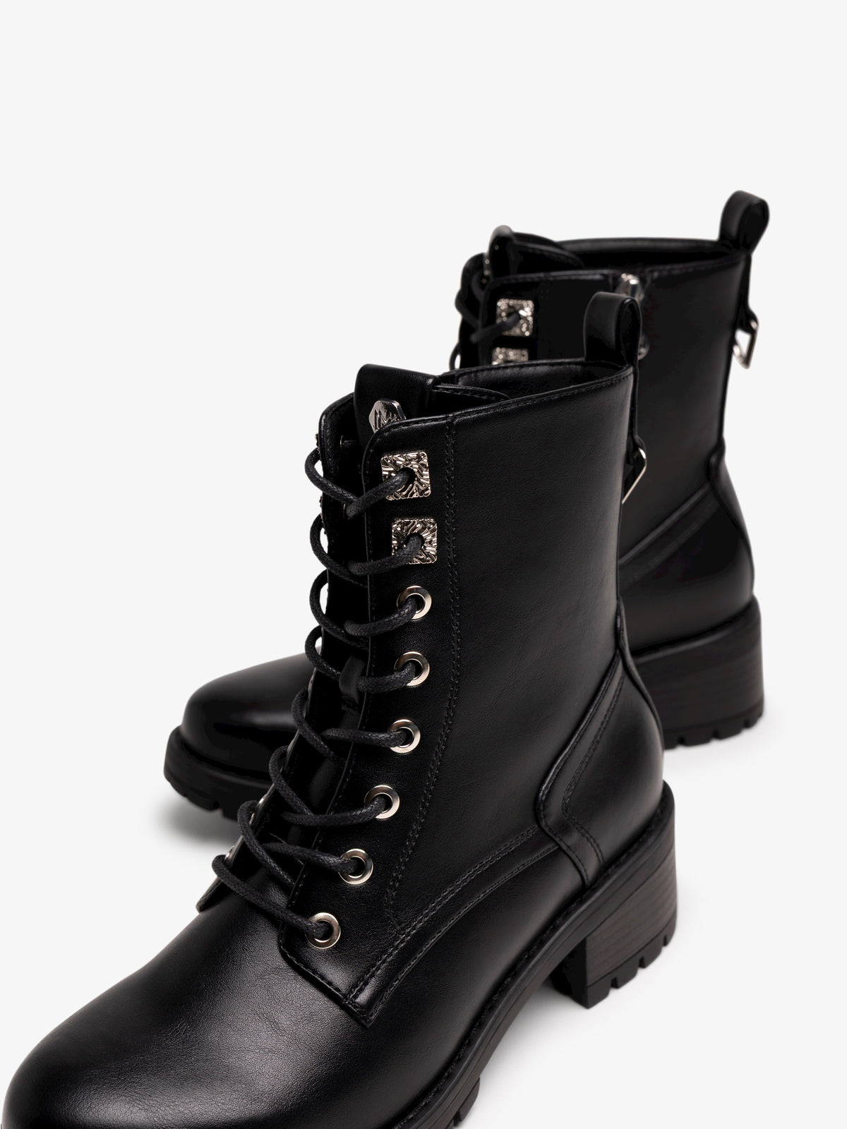 botines planos Mujer Botines negro 04