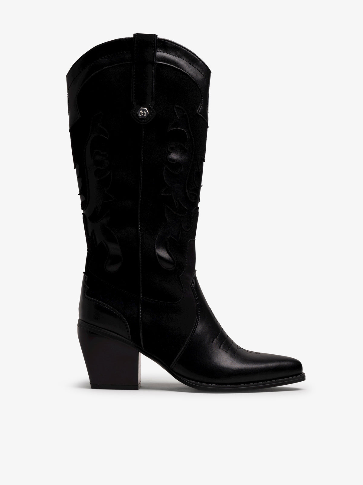 botas de tacón Mujer Botas negro 01