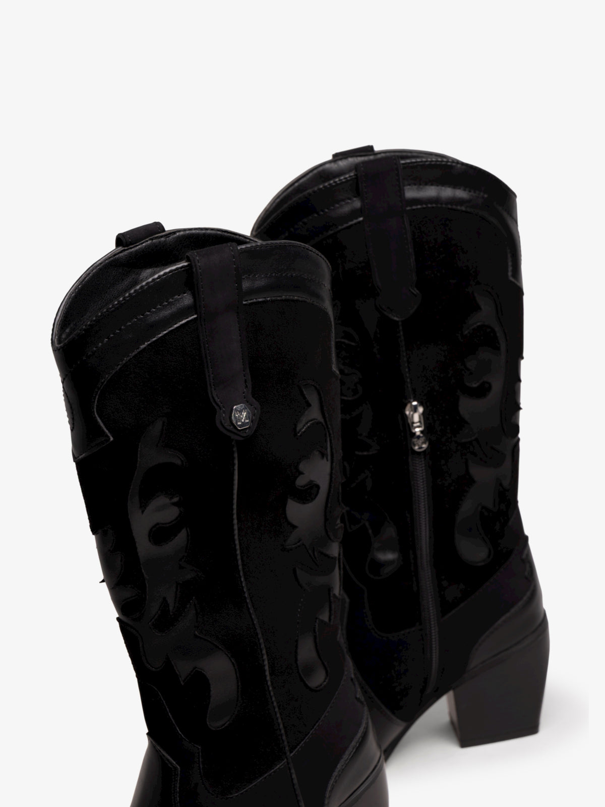 botas de tacón Mujer Botas negro 06