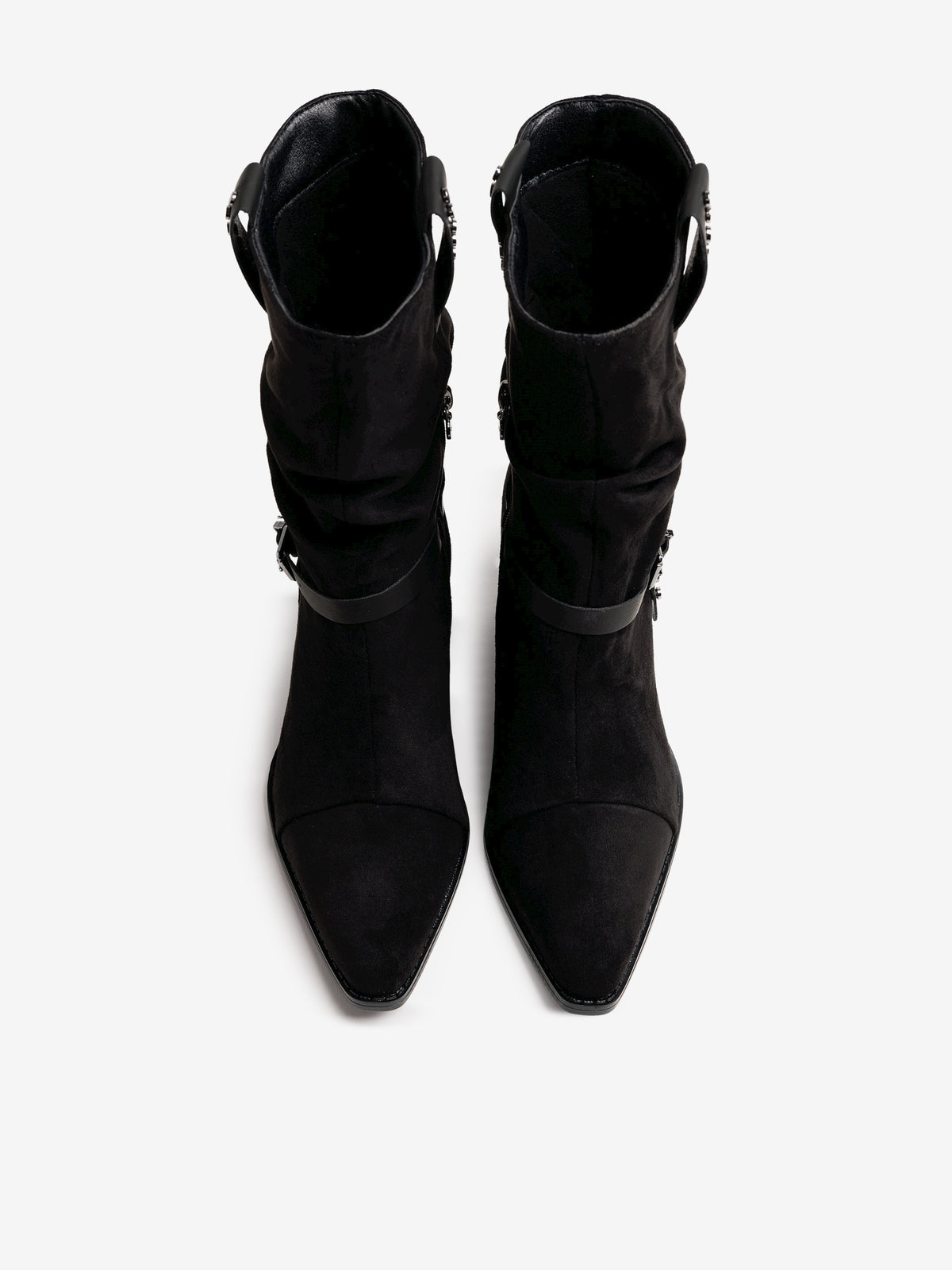 botas de tacón Mujer Botas negro 02