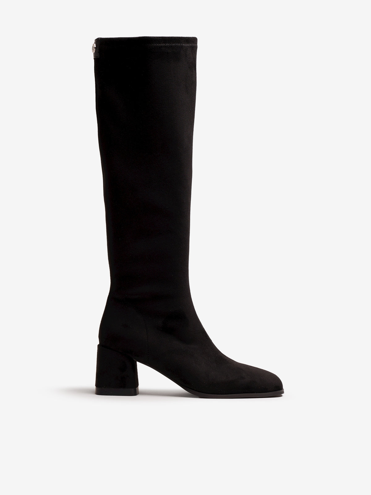 botas de tacón Mujer Bota de tacón negro 01