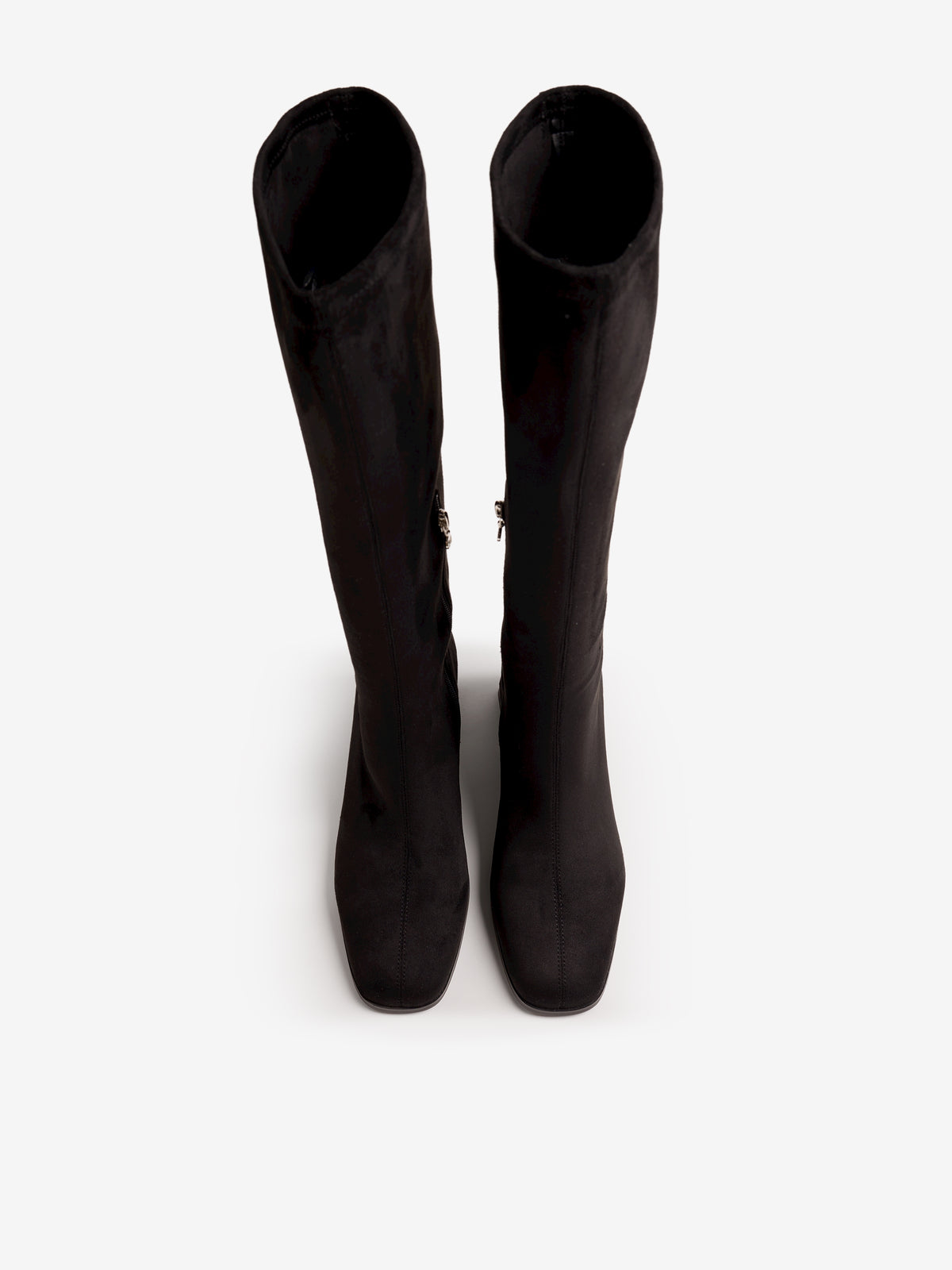 botas de tacón Mujer Bota de tacón negro 02