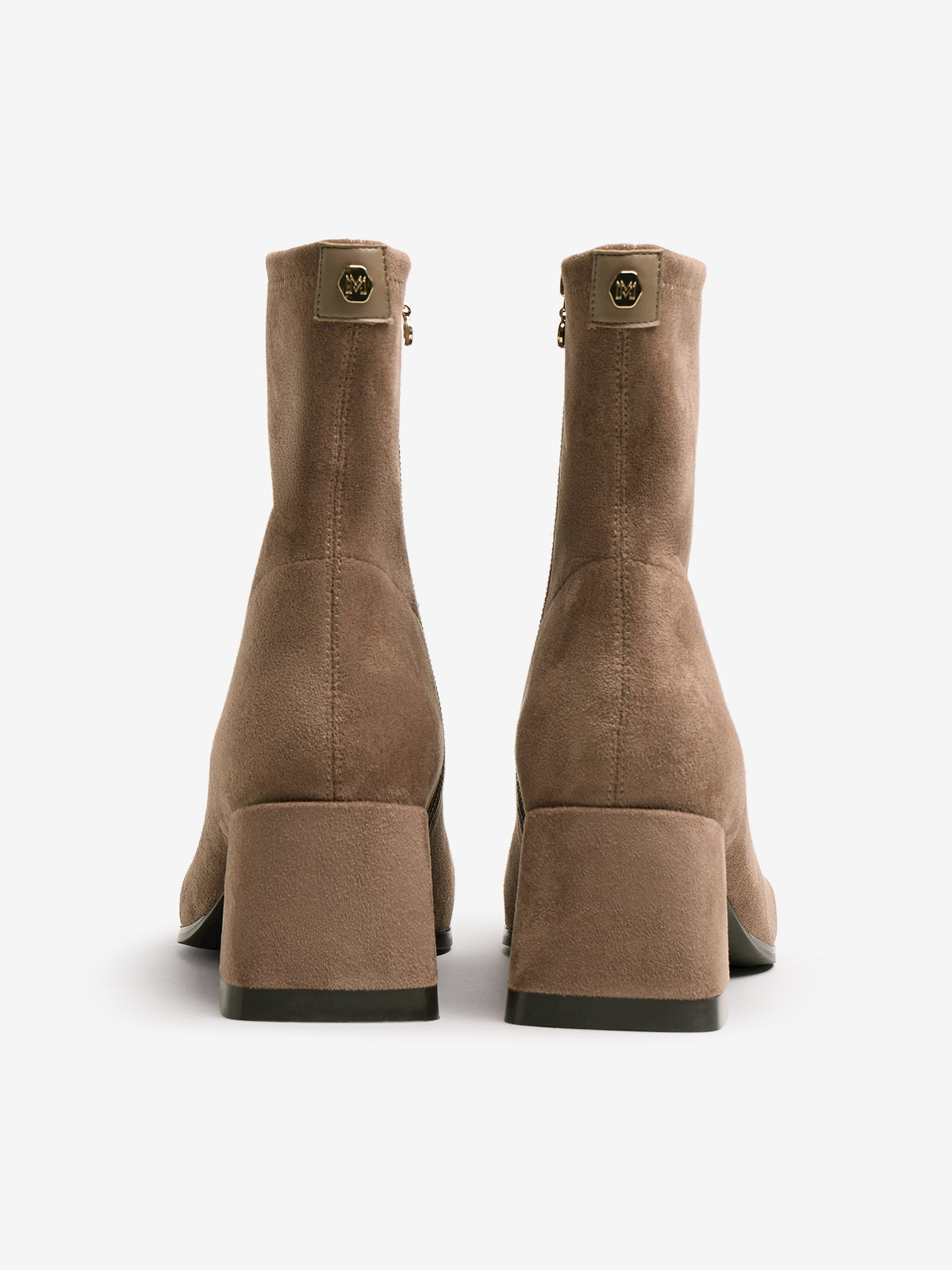 botines de tacón Mujer Botines marron 03