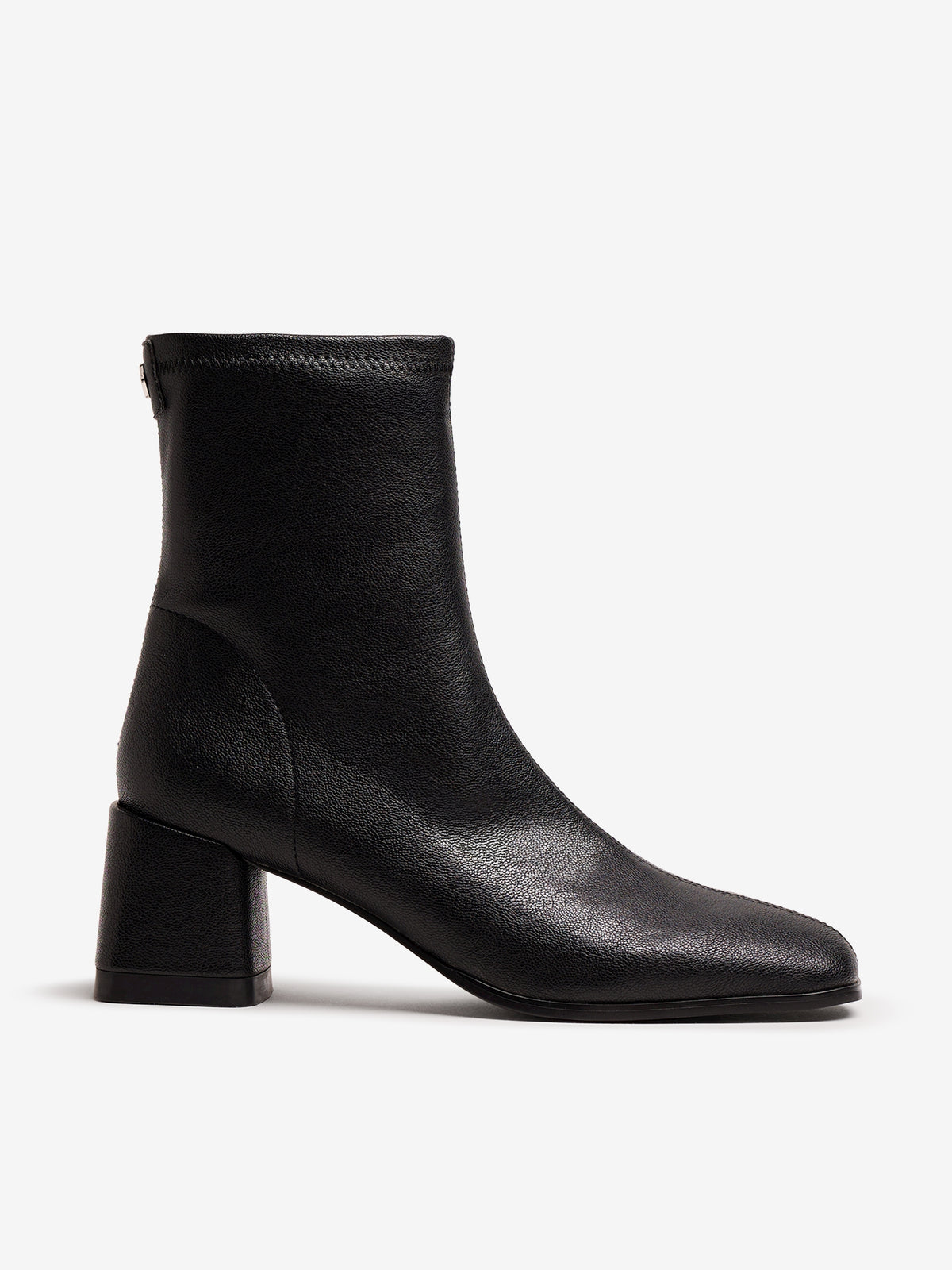 botines de tacón Mujer Botines negro 01