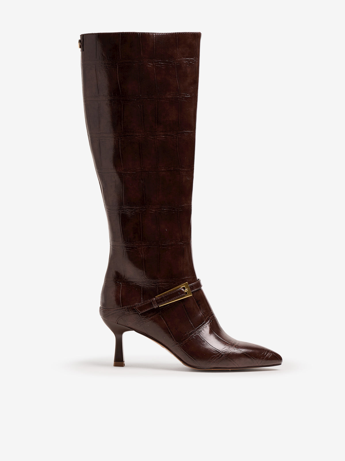 botas de tacón Mujer Botas marron 01
