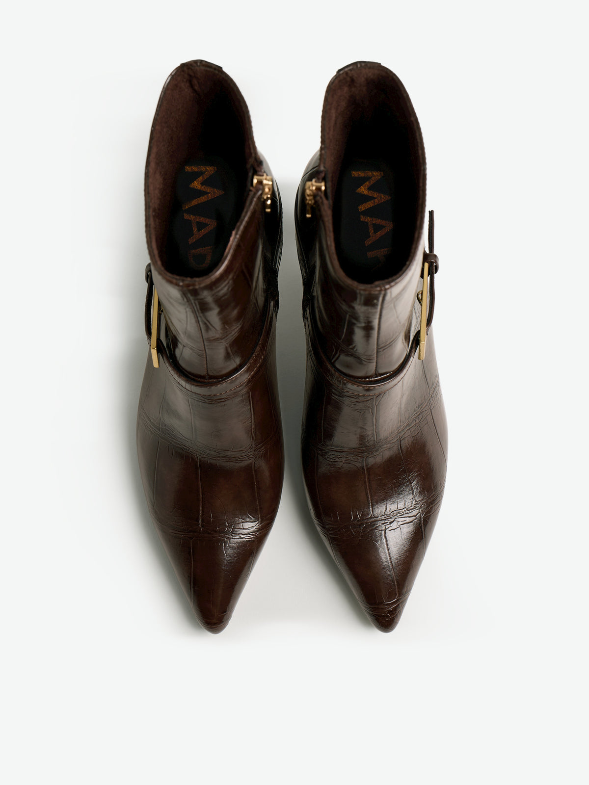 botines de tacón Mujer Botines de tacón marron 02