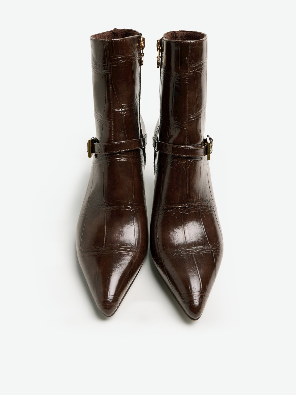 botines de tacón Mujer Botines de tacón marron 06