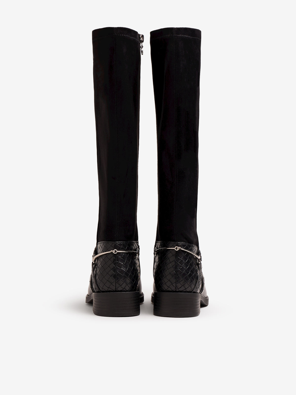 botas planas Mujer Botas negro 03