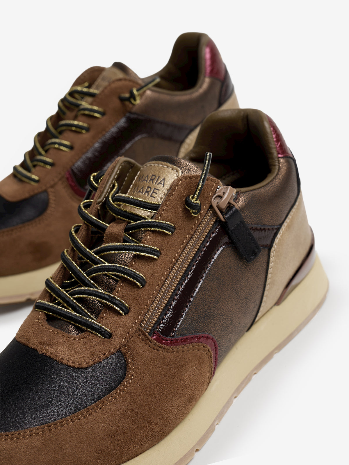 zapatillas Mujer Deportivas de mujer marron 04