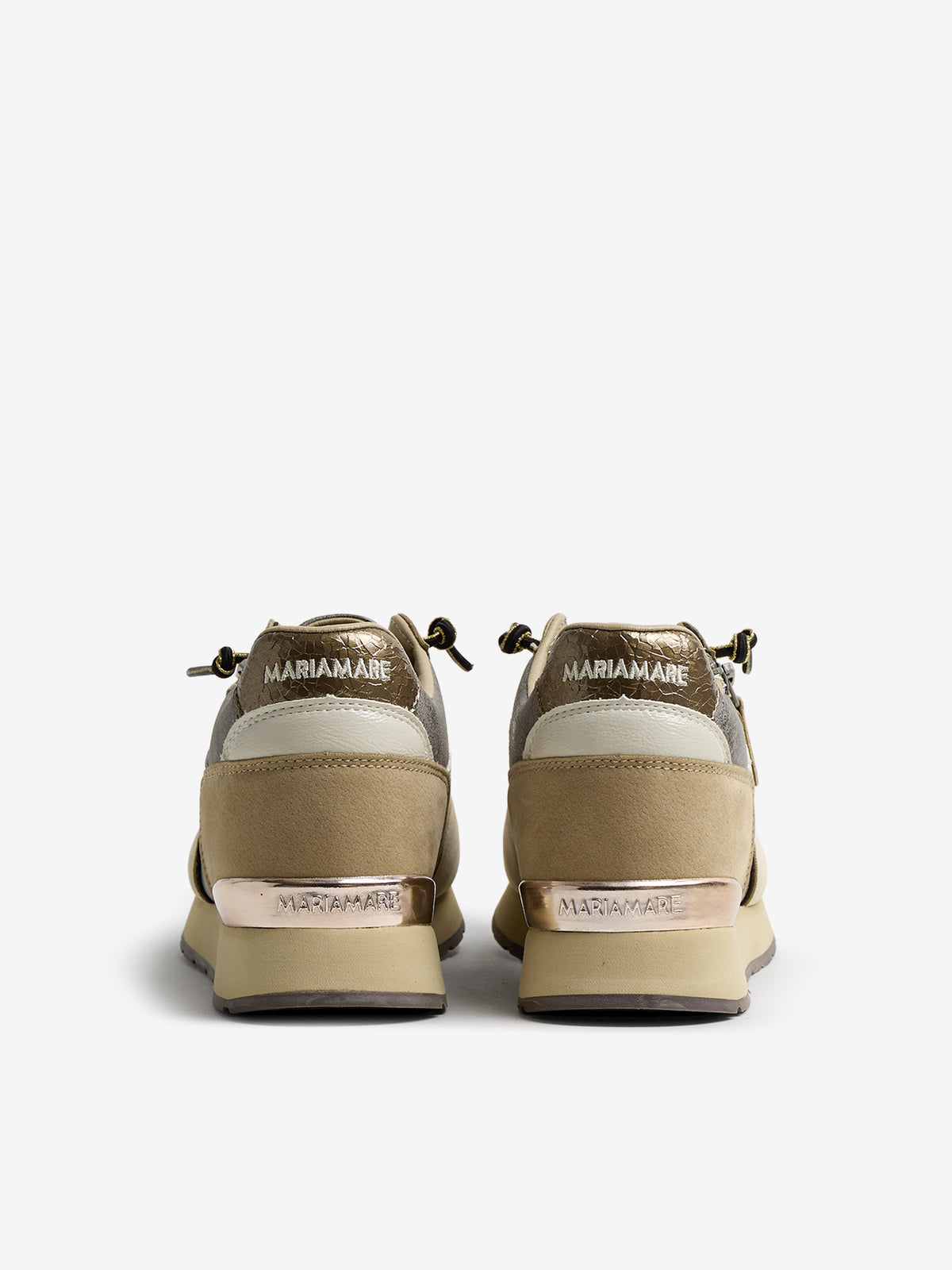 zapatillas Mujer Deportivas de mujer beige 03