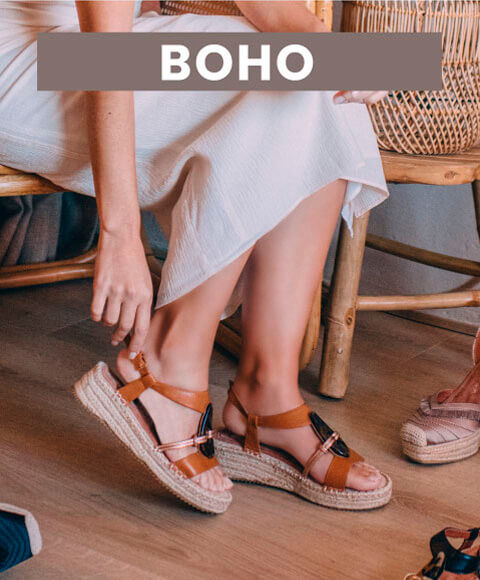 Calzado y complementos estilo boho Mariamare