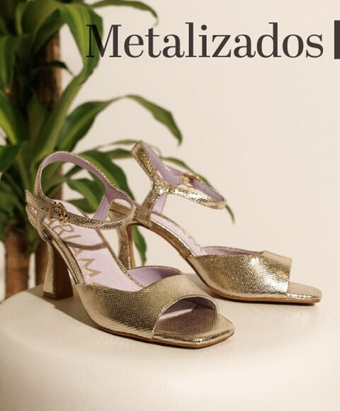Zapatos y Accesorios metalizados Mariamare