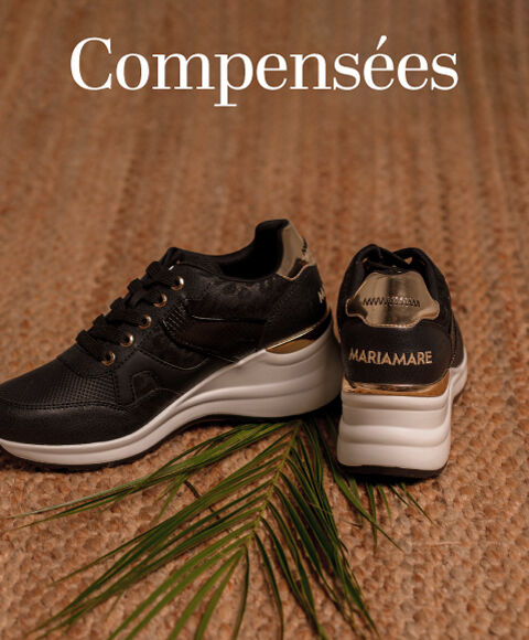 Baskets compensées Mariamare