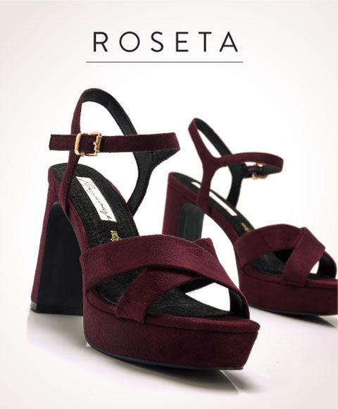 Sandalias de tacón y plataforma Roseta Mariamare