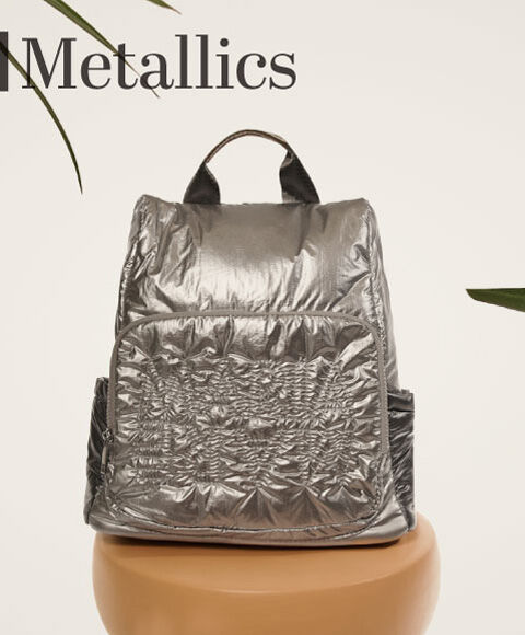 Metallic shoes and accessories Mariamare