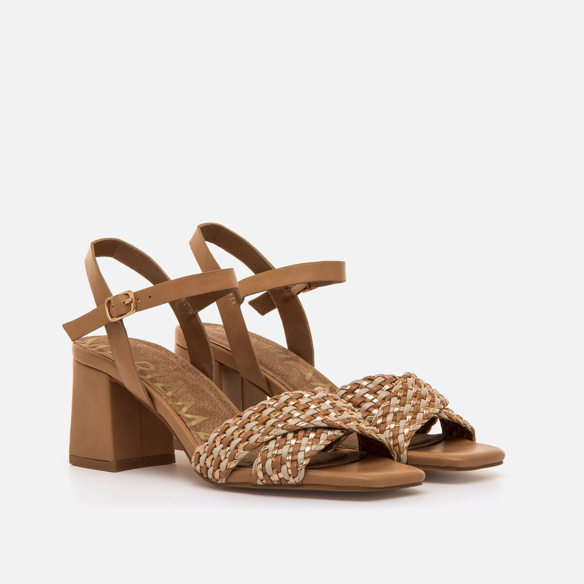 Sandalias de tacon de Mujer modelo WOODIT de MARIAMARE image number 4