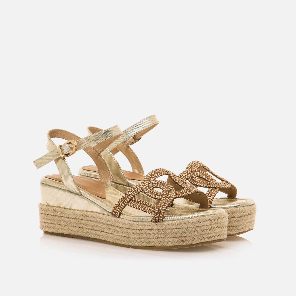 Sandales compensees pour Femme modèle RICCIA de MARIAMARE image number 4