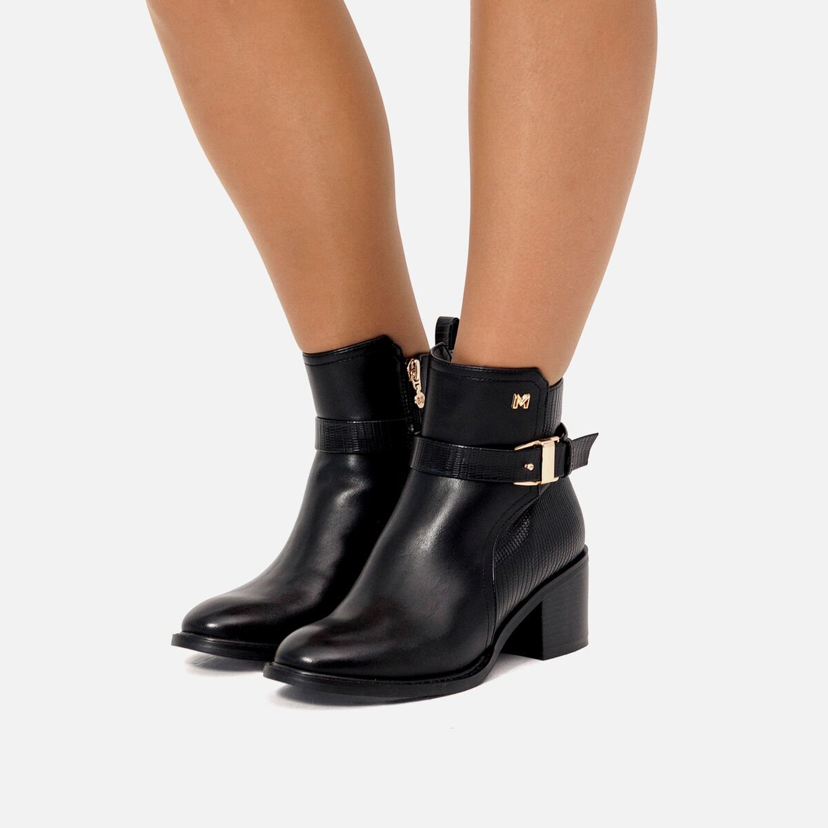 Botas de tornozelo de salto de Mulher modelo ONORE de MARIAMARE image number 2