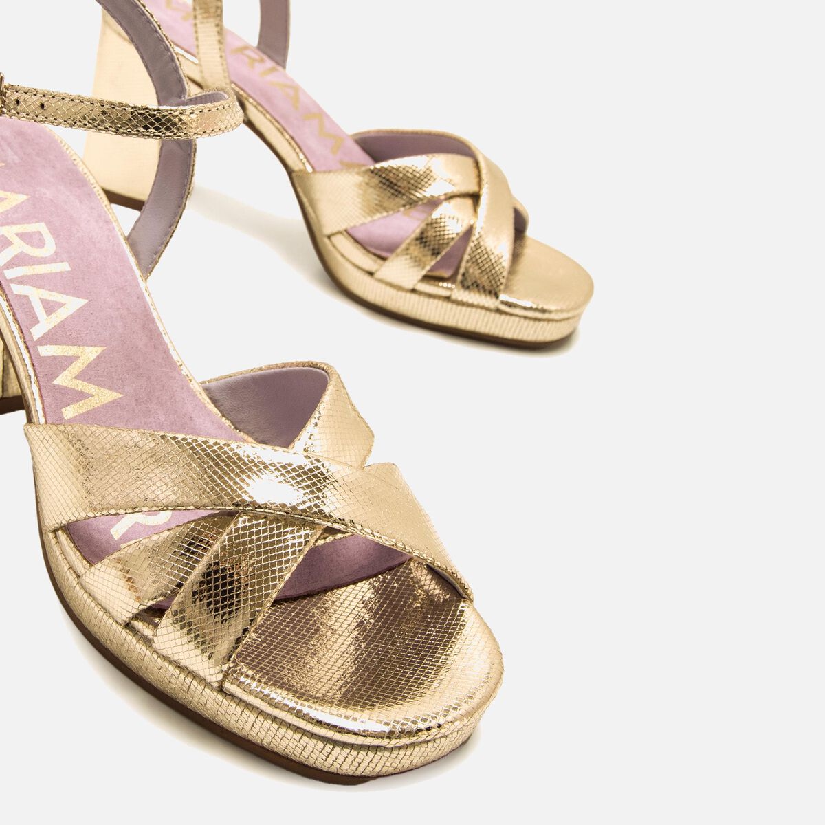 Sandalias de tacon de Mujer modelo CEFALU de MARIAMARE image number 3