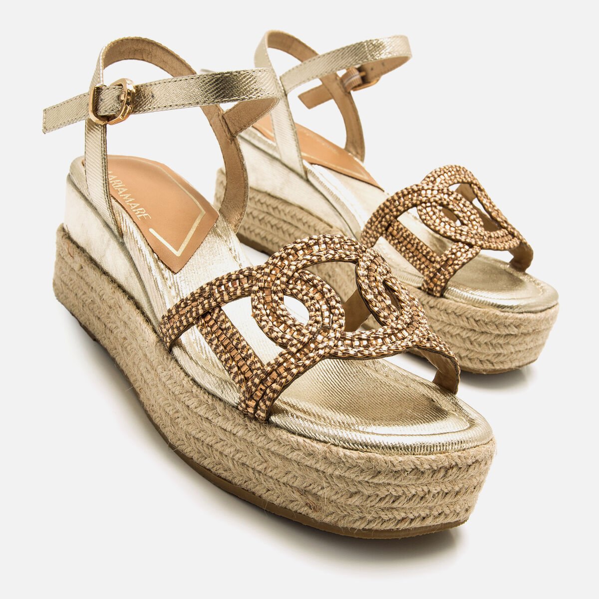 Sandales compensees pour Femme modèle RICCIA de MARIAMARE image number 6