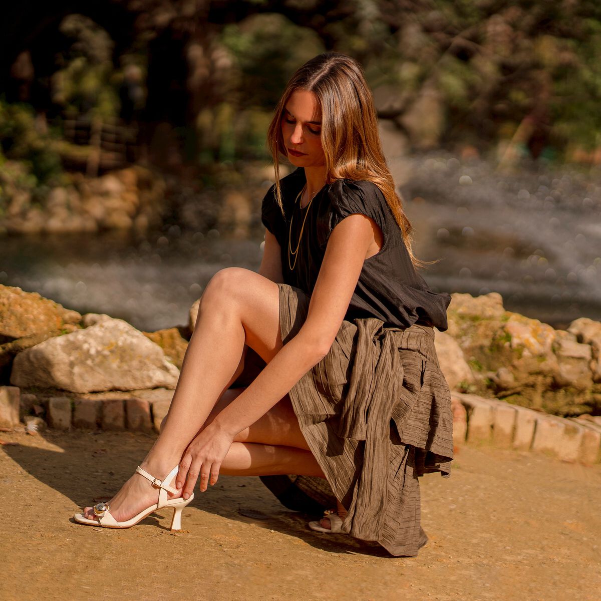 Sandalias de tacon de Mujer modelo LUIN de MARIAMARE image number 1