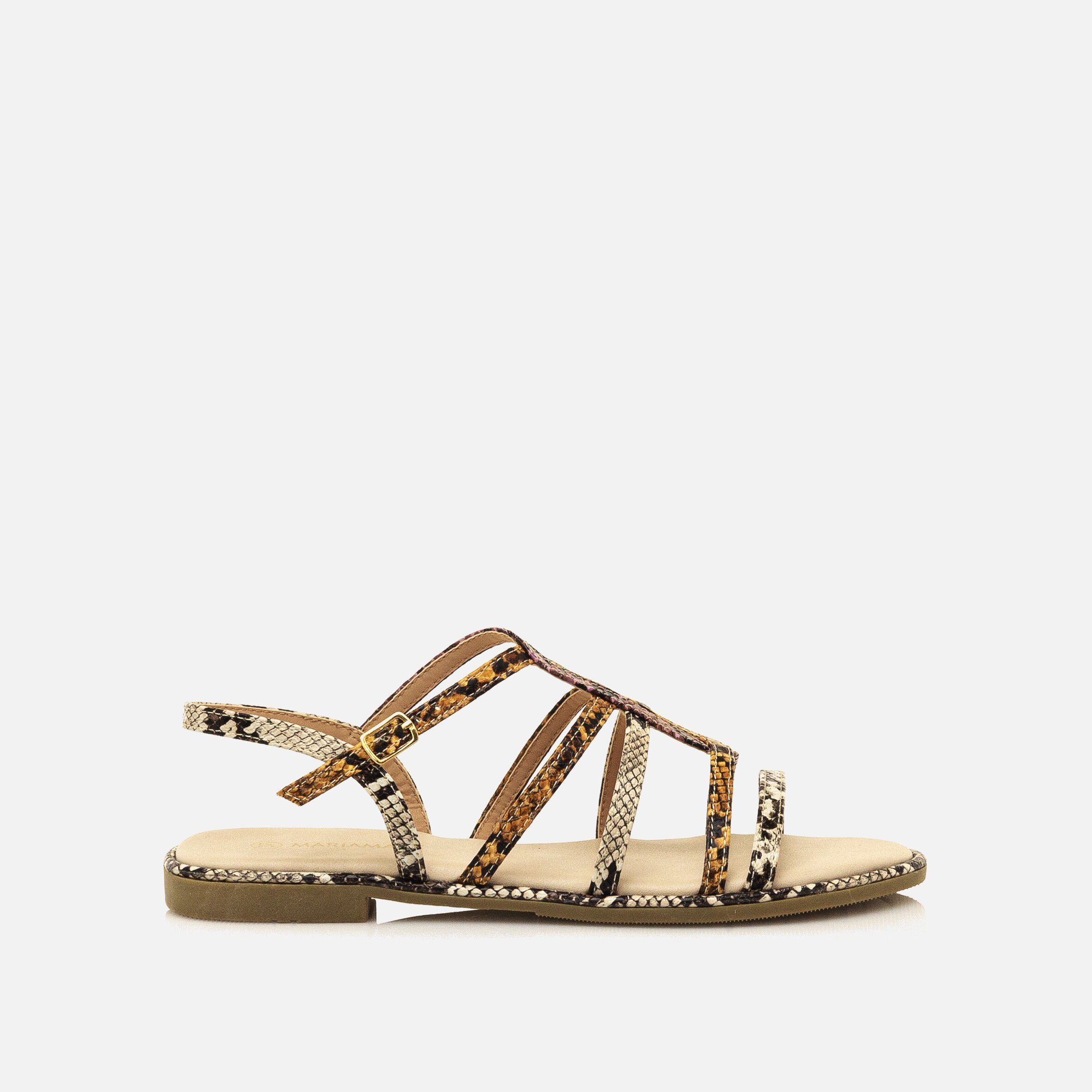 Sandalias Planas de Chica - Blancas, Negras | Mariamare