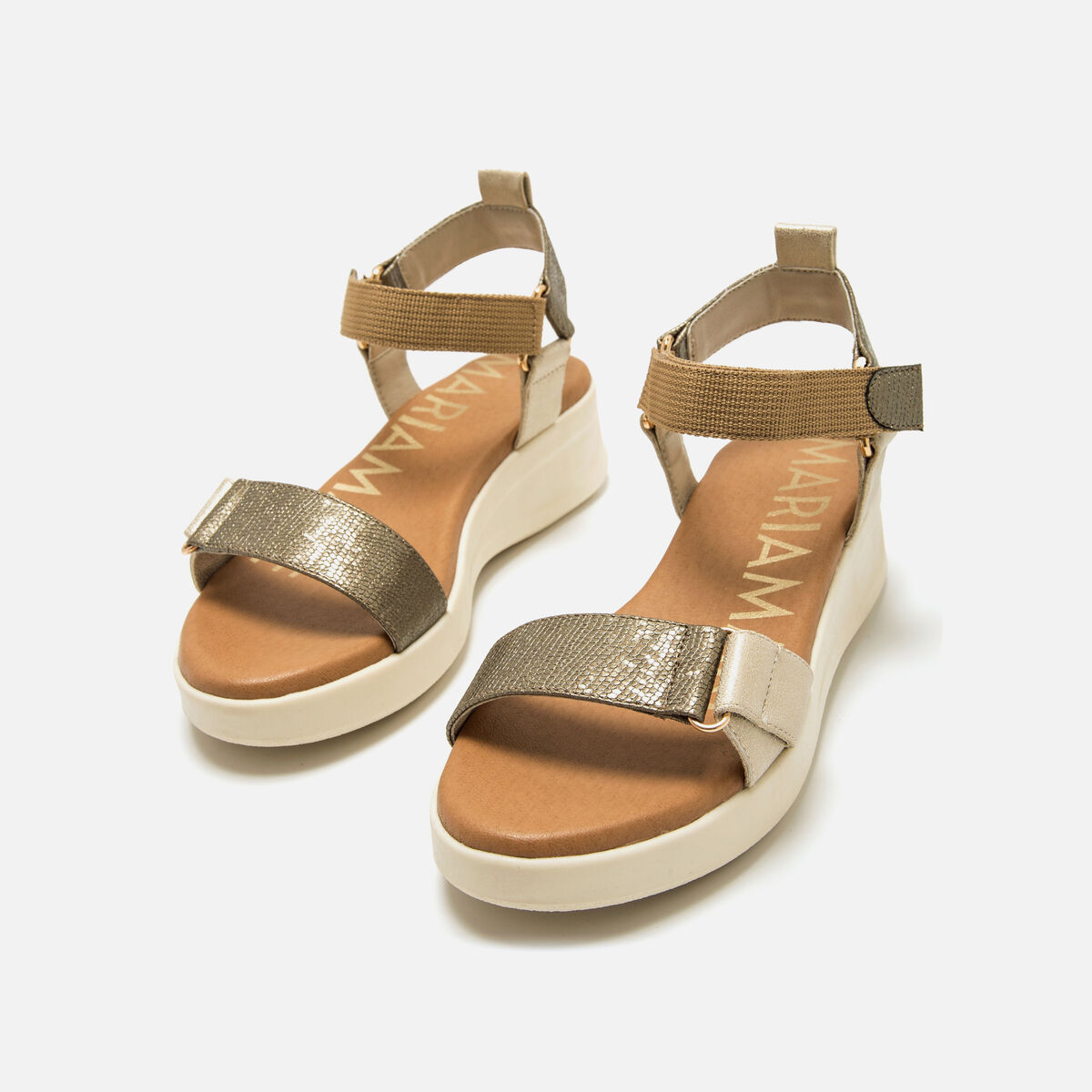 Sandales compensees pour Femme mod&egrave;le DELIA de MARIAMARE image number 3