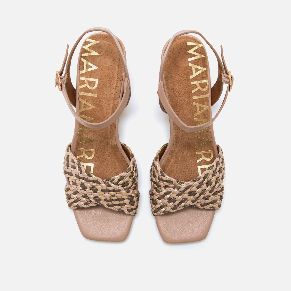 Sandalias de tacon de Mujer modelo WOODIT de MARIAMARE image number 3