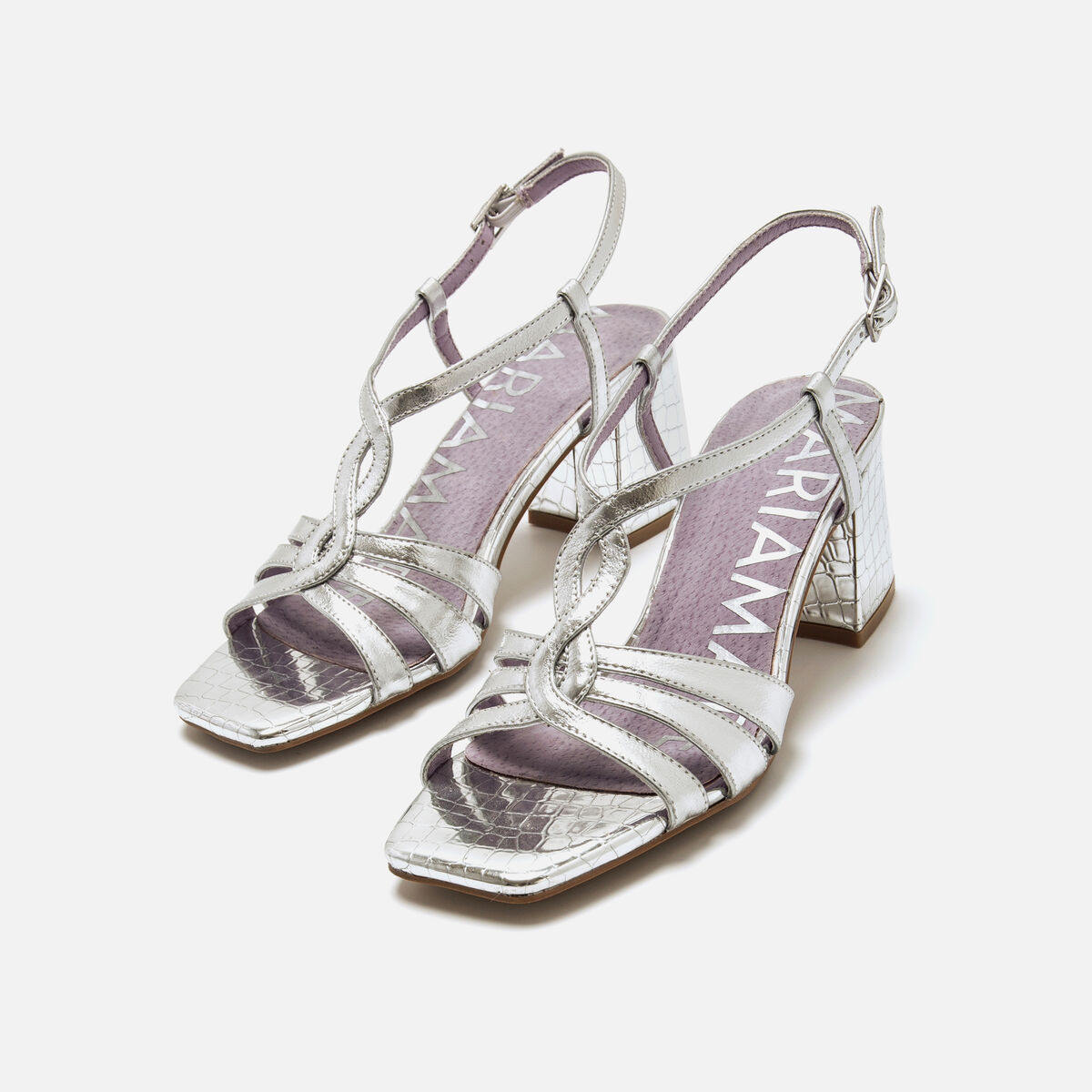 Sandalias de salto de Mulher modelo WOODIT de MARIAMARE image number 3