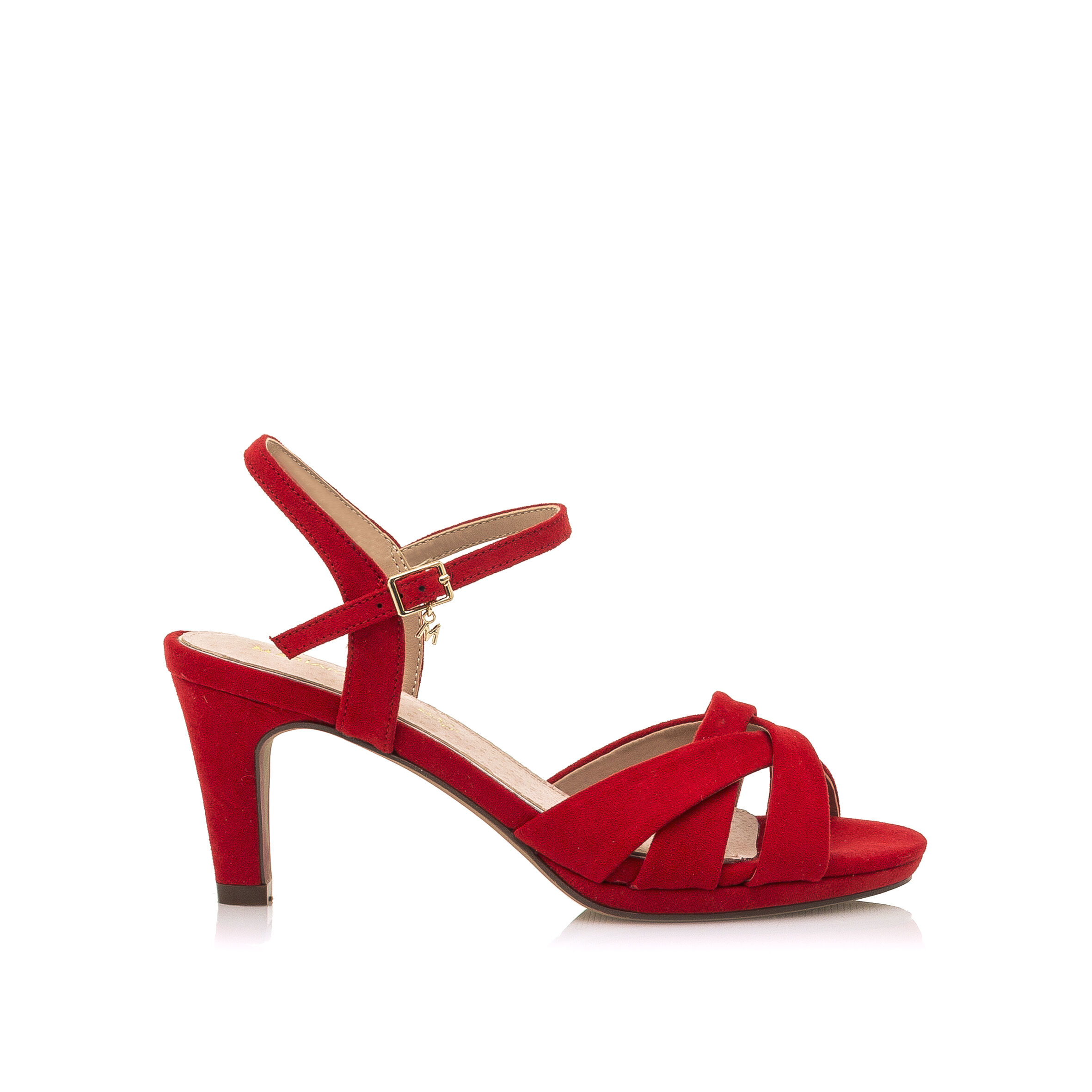 Sandalias de Tacón para Chica - Negras, Doradas | Mariamare