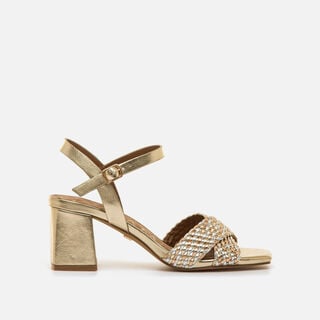 Sandales a talons pour Femme mod&egrave;le WOODIT de MARIAMARE