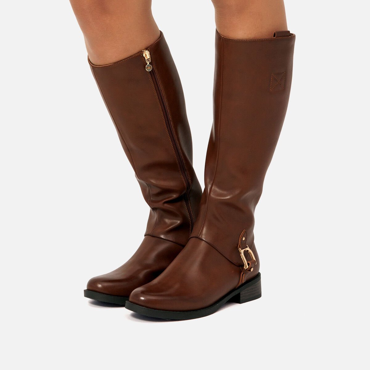 Bottes plates pour Femme modèle LAGLIO de MARIAMARE image number 2