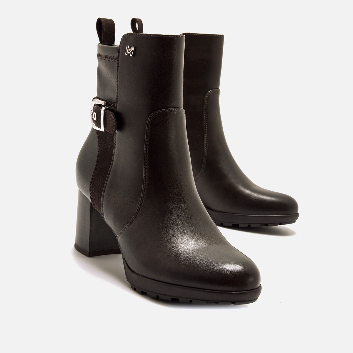 Botas de tornozelo de salto de Mulher modelo POLINO de MARIAMARE image number 3