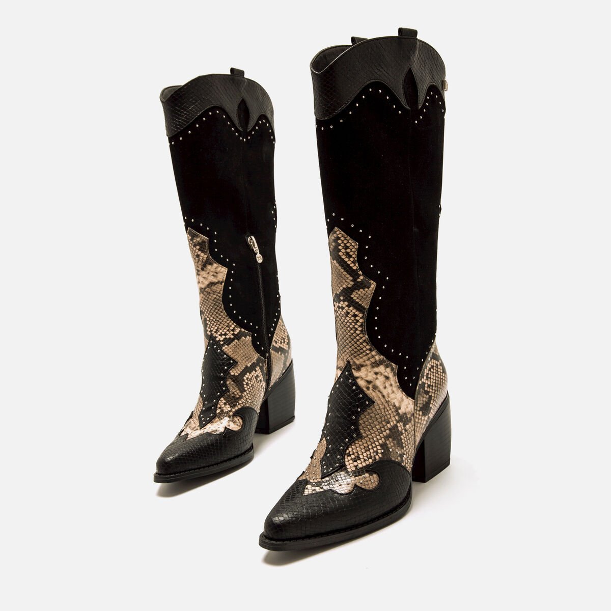Bottesatalons-Femme-TEXANO-MARIAMARE image number 6 Bottes a talons pour Femme modèle TEXANO de MARIAMARE image number 6