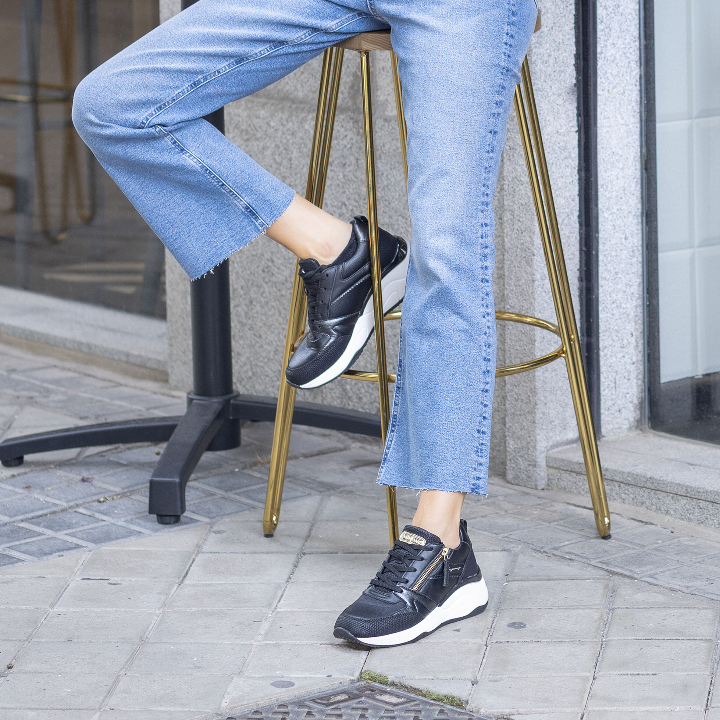 Maria mare zapatillas cuña discount interior