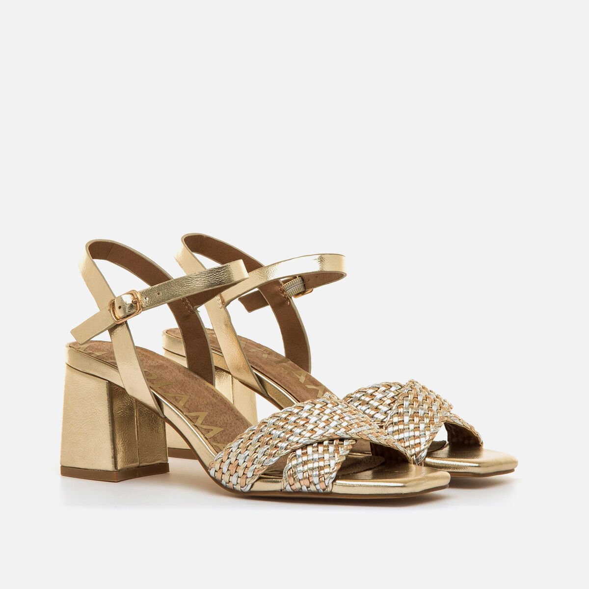 Sandales a talons pour Femme mod&egrave;le WOODIT de MARIAMARE image number 4