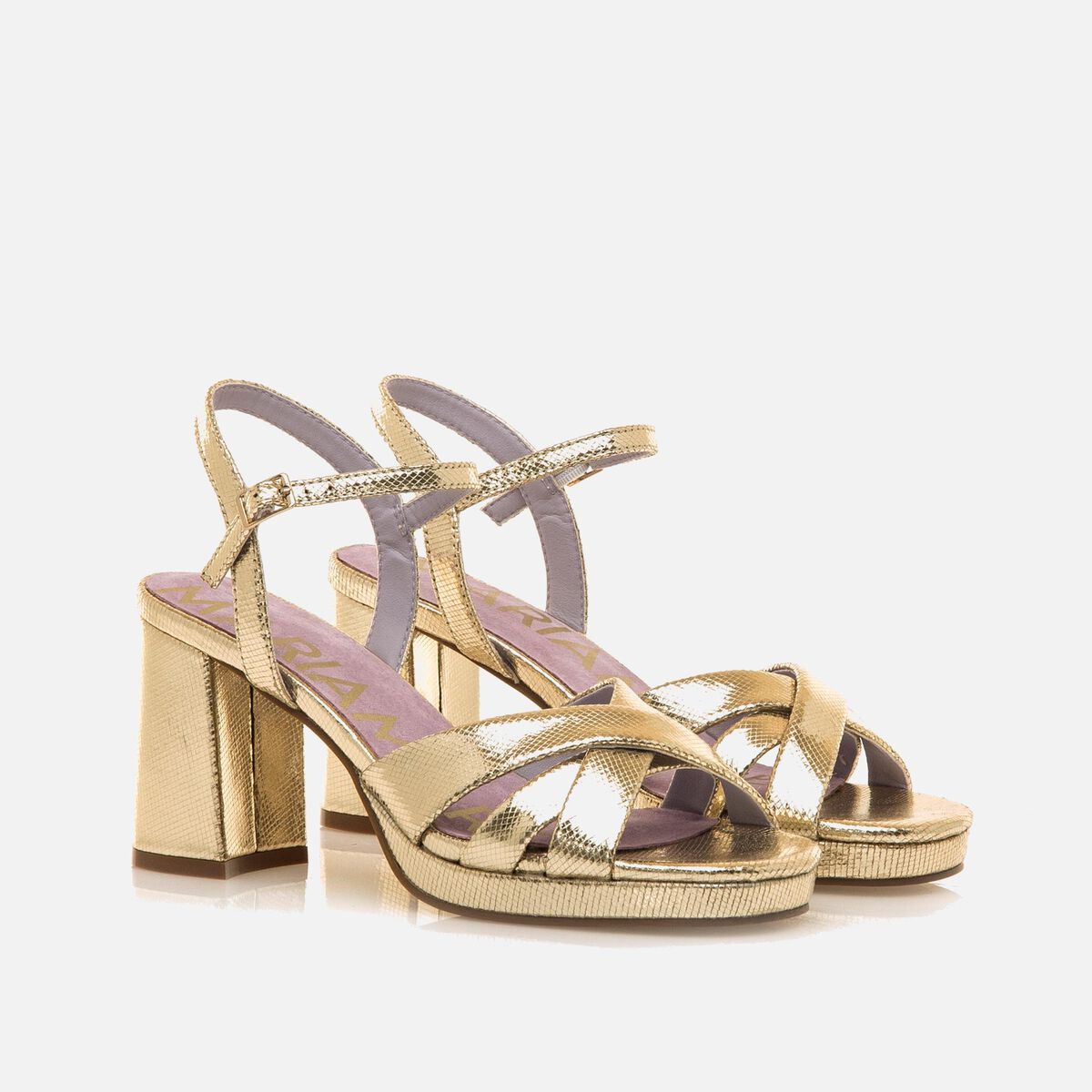 Sandalias de tacon de Mujer modelo CEFALU de MARIAMARE image number 4
