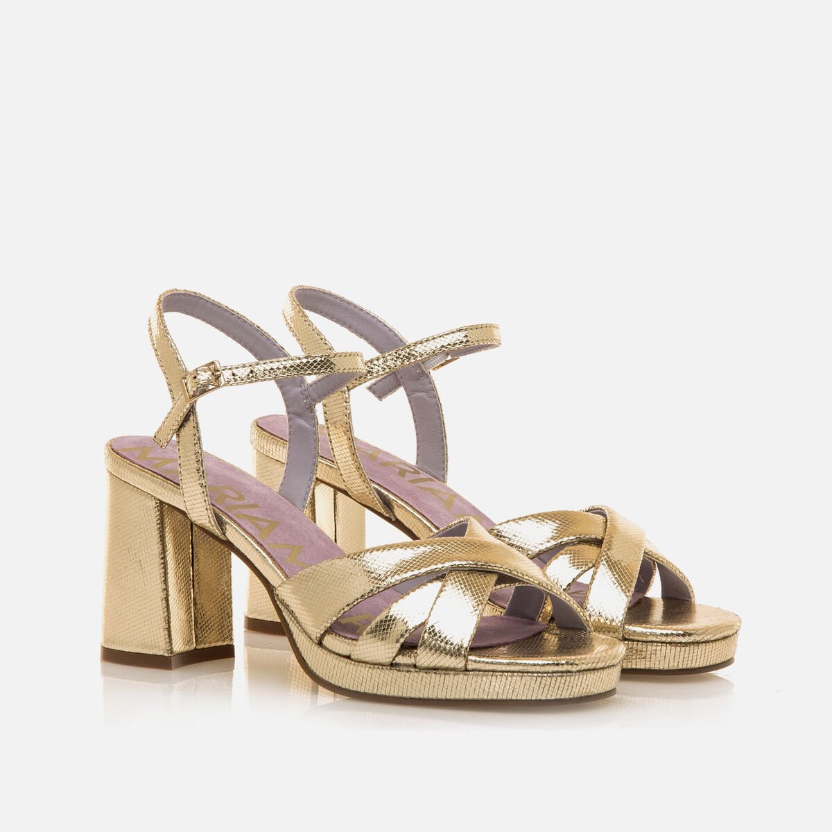 Sandalias de tacon de Mujer modelo CEFALU de MARIAMARE image number 4