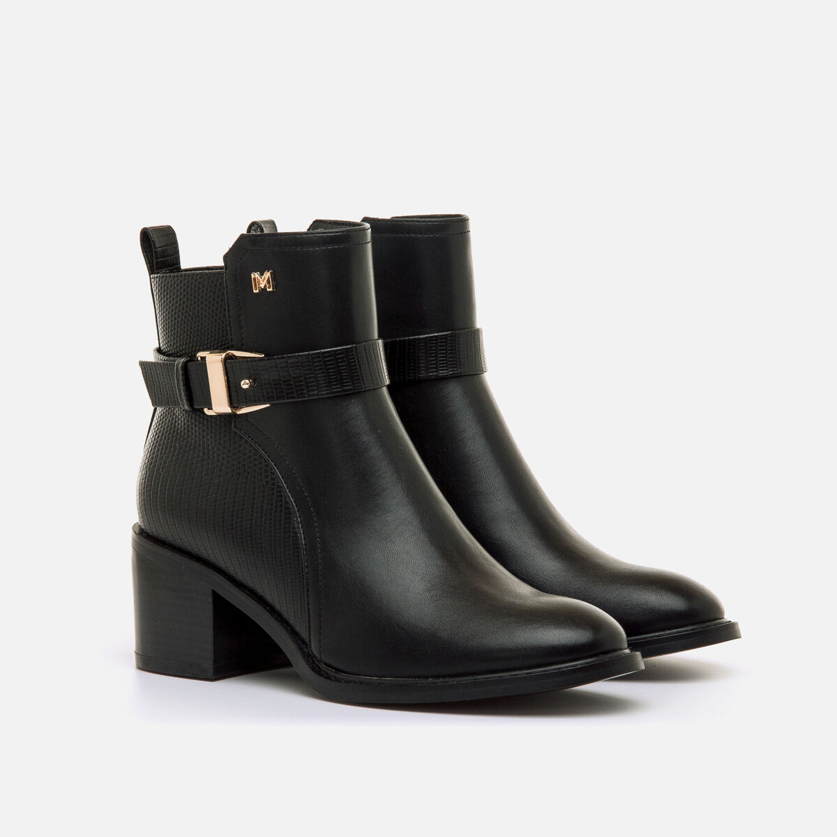 Botas de tornozelo de salto de Mulher modelo ONORE de MARIAMARE image number 4